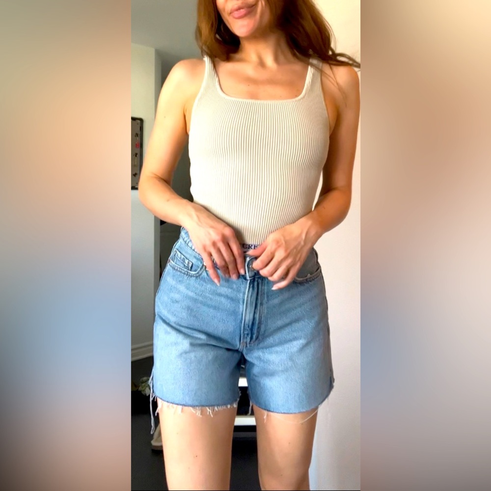 Dynamite GABI denim shorts - Picture 2 of 12